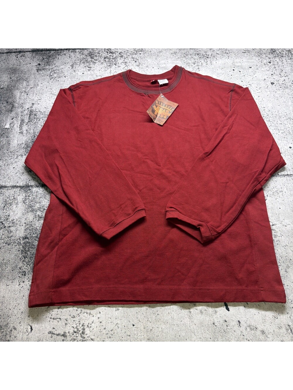 Vintage Marlboro 2004 GEAR Red Heavyweight  Longsleev XXL NWT